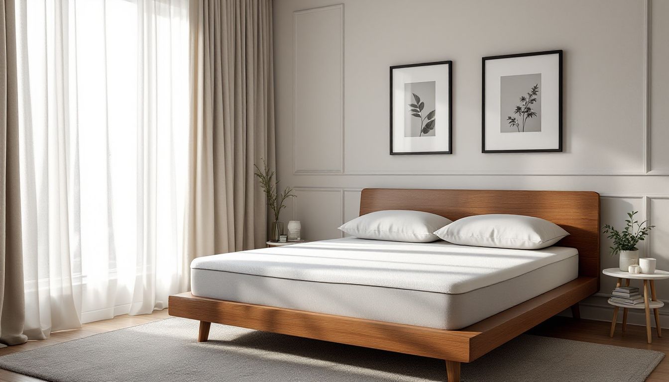 The perfect environment to remember dreams - uncluttered, comfortable bedroom